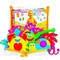 Foam Bath Toys 100% Non Toxic Floating Puzzles Animals Early Learning Bathtub Toy Fun Educational Geometric Shapes for Toddlers Kids Boys Girls Free Bath Toy Organizer & Fishing Rod